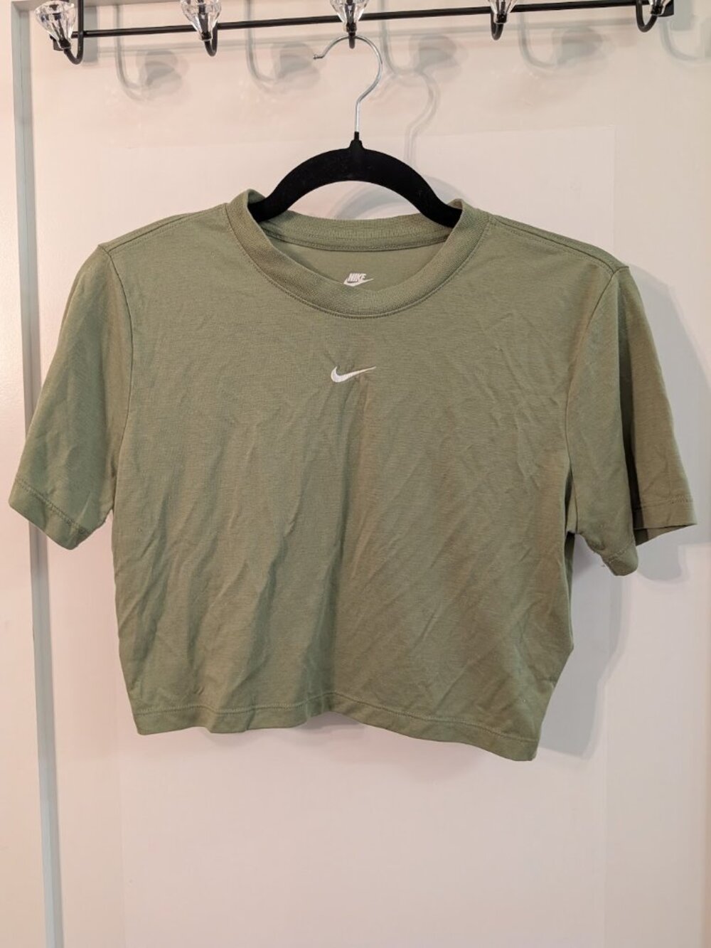 Nike Green Crop T-Shirt